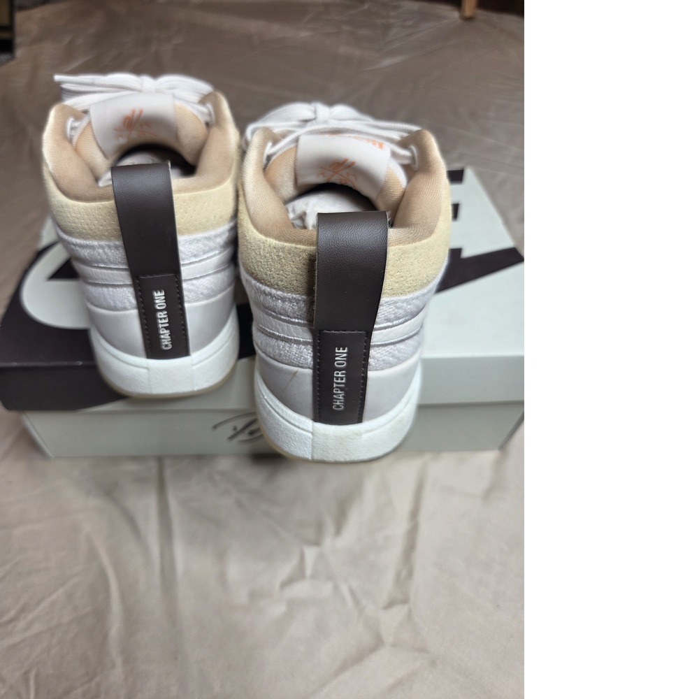 Nike Book 1 Chapter One White/Cream Basketball Sneakers Men's Sz 7.5 - Picture 9 of 15